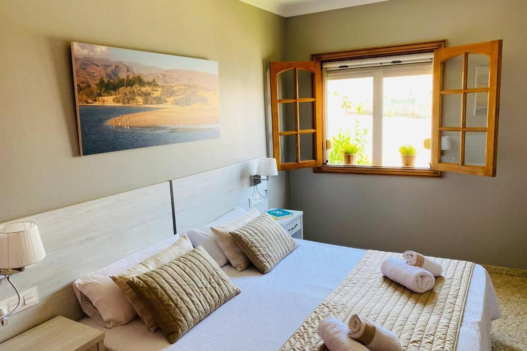 2 Apartments With Private Pool At Villa Diaz Aleman Salobre  Exteriér fotografie