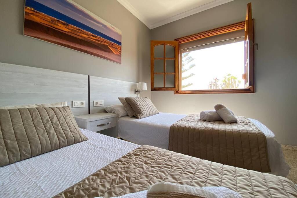 2 Apartments With Private Pool At Villa Diaz Aleman Salobre  Exteriér fotografie