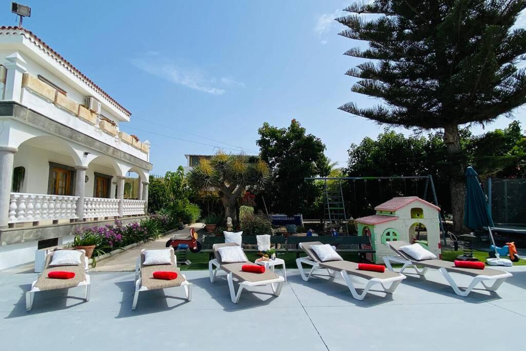 2 Apartments With Private Pool At Villa Diaz Aleman Salobre  Exteriér fotografie